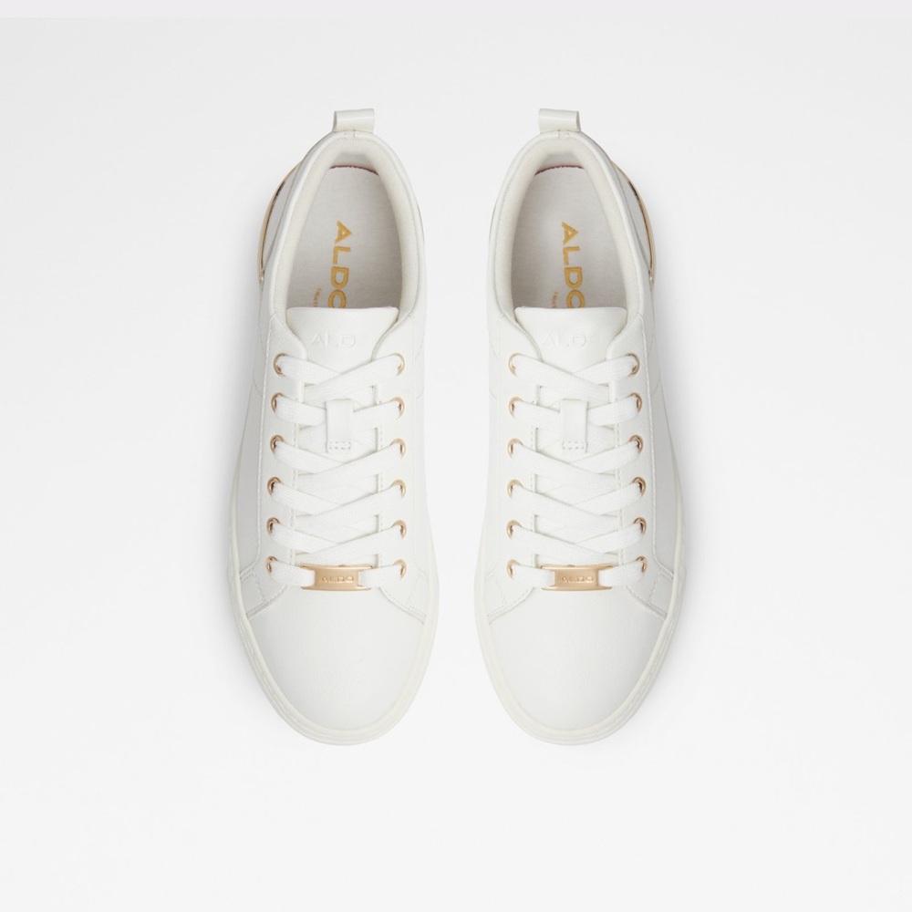 ALDO • Casual Style Faux Fur Street Style Plain Low-Top Sneakers